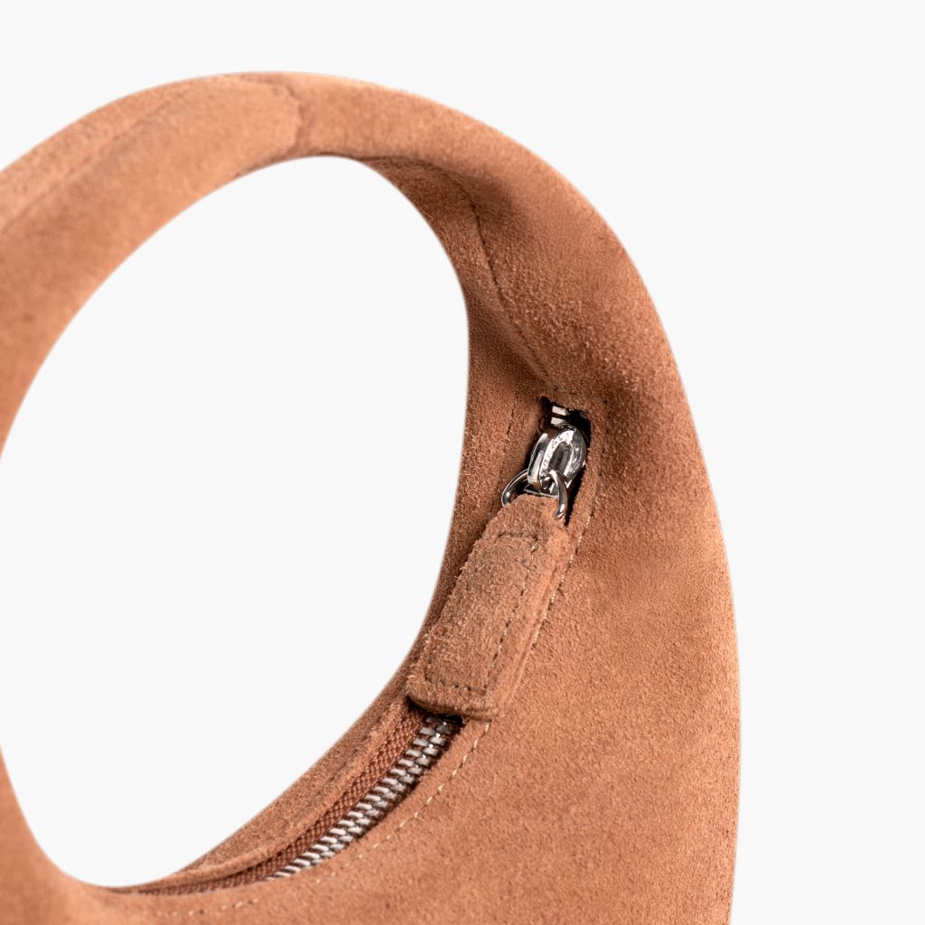 Mini Crescent | Tan Suede - Image 4