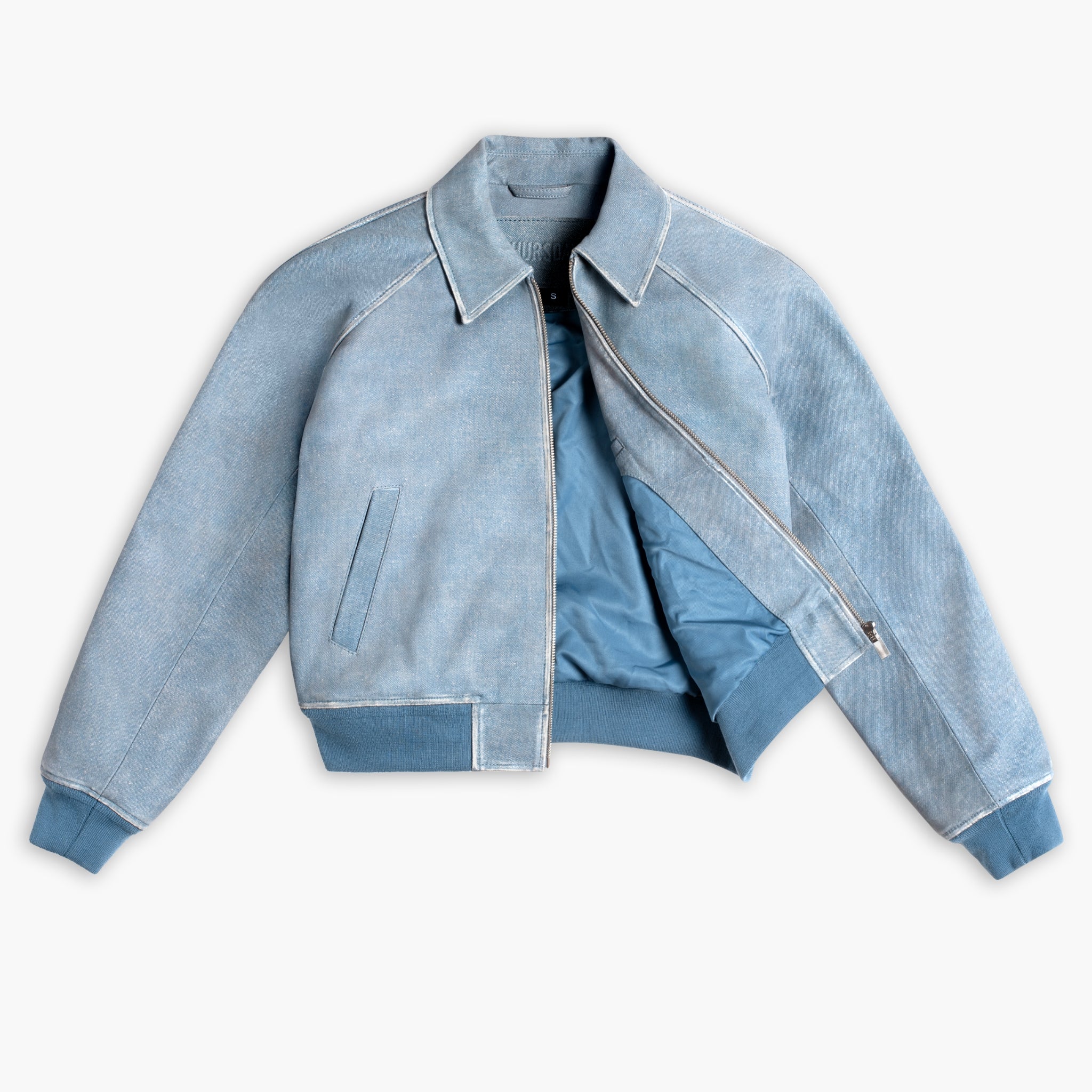 Major League Jacket | Blue Textured - Image 5