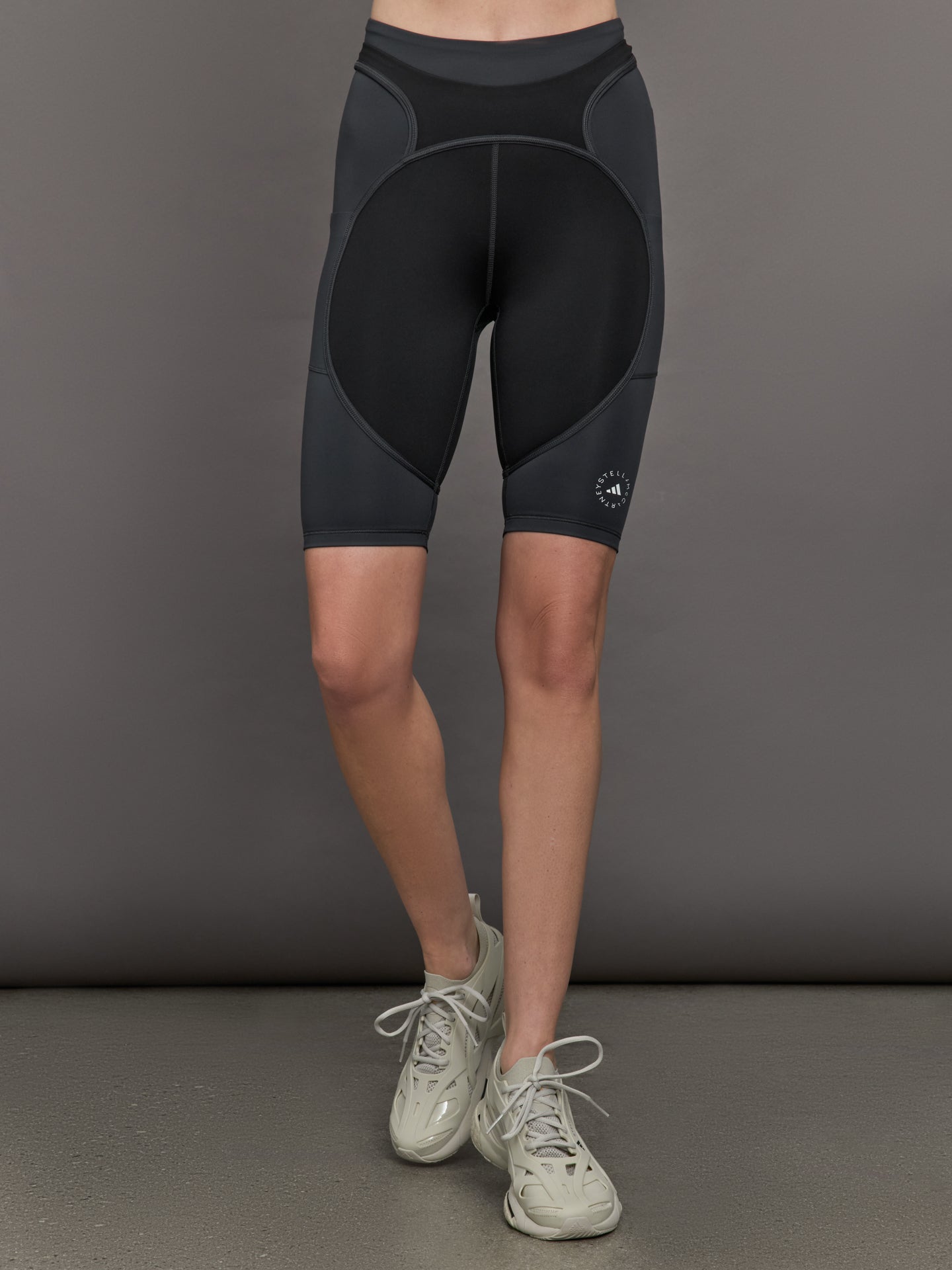 aSMC Two-Tone Bike Shorts - Black/carbon