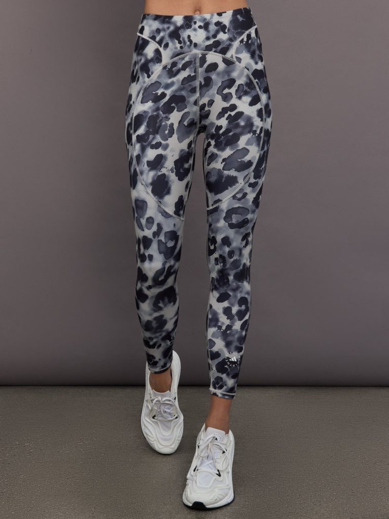 adidas by Stella McCartney Training 7/8 Leggings Printed - Wonder Alumina/Black