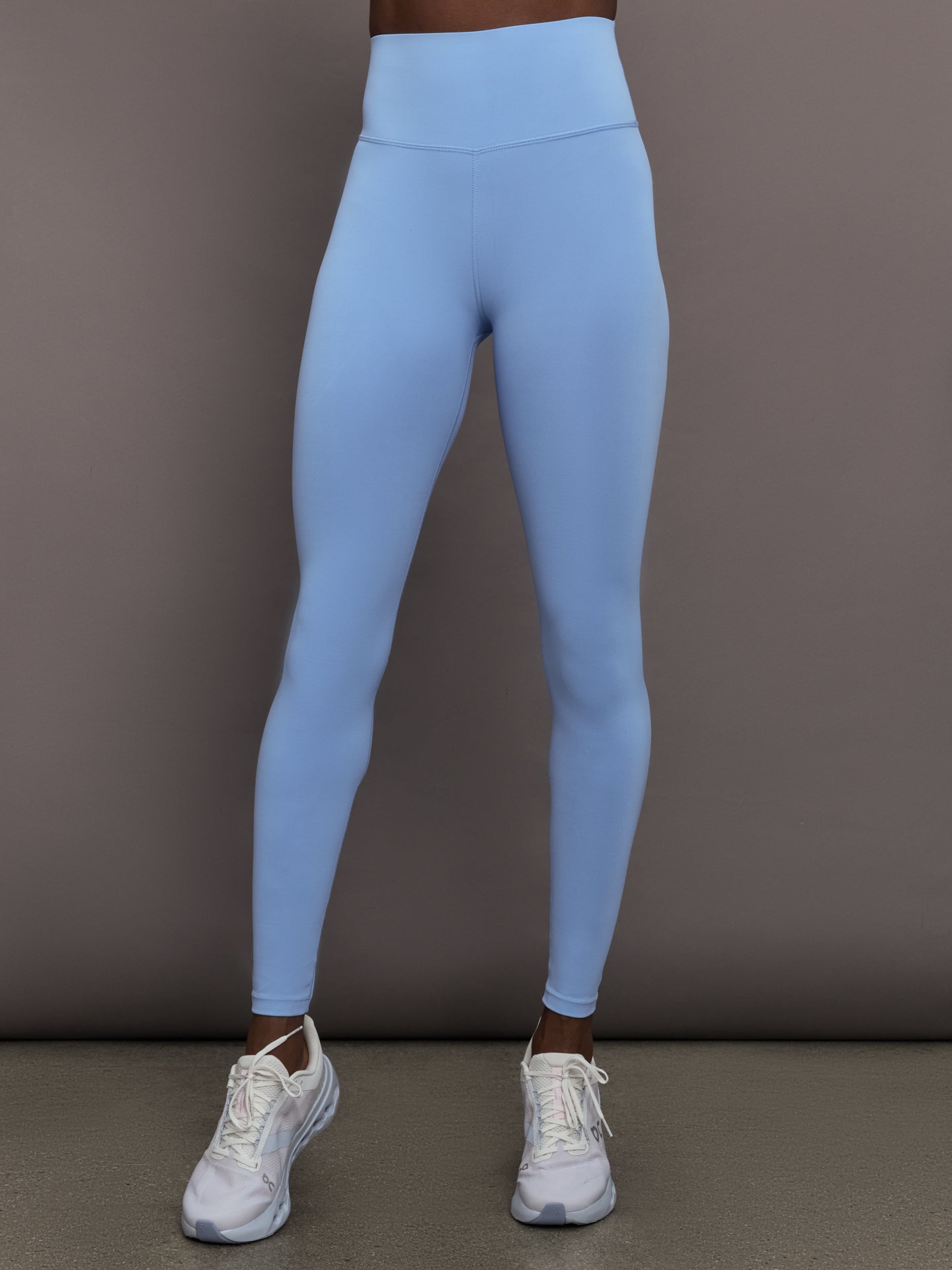 High Rise Full-Length Legging in Diamond Compression - Serenity