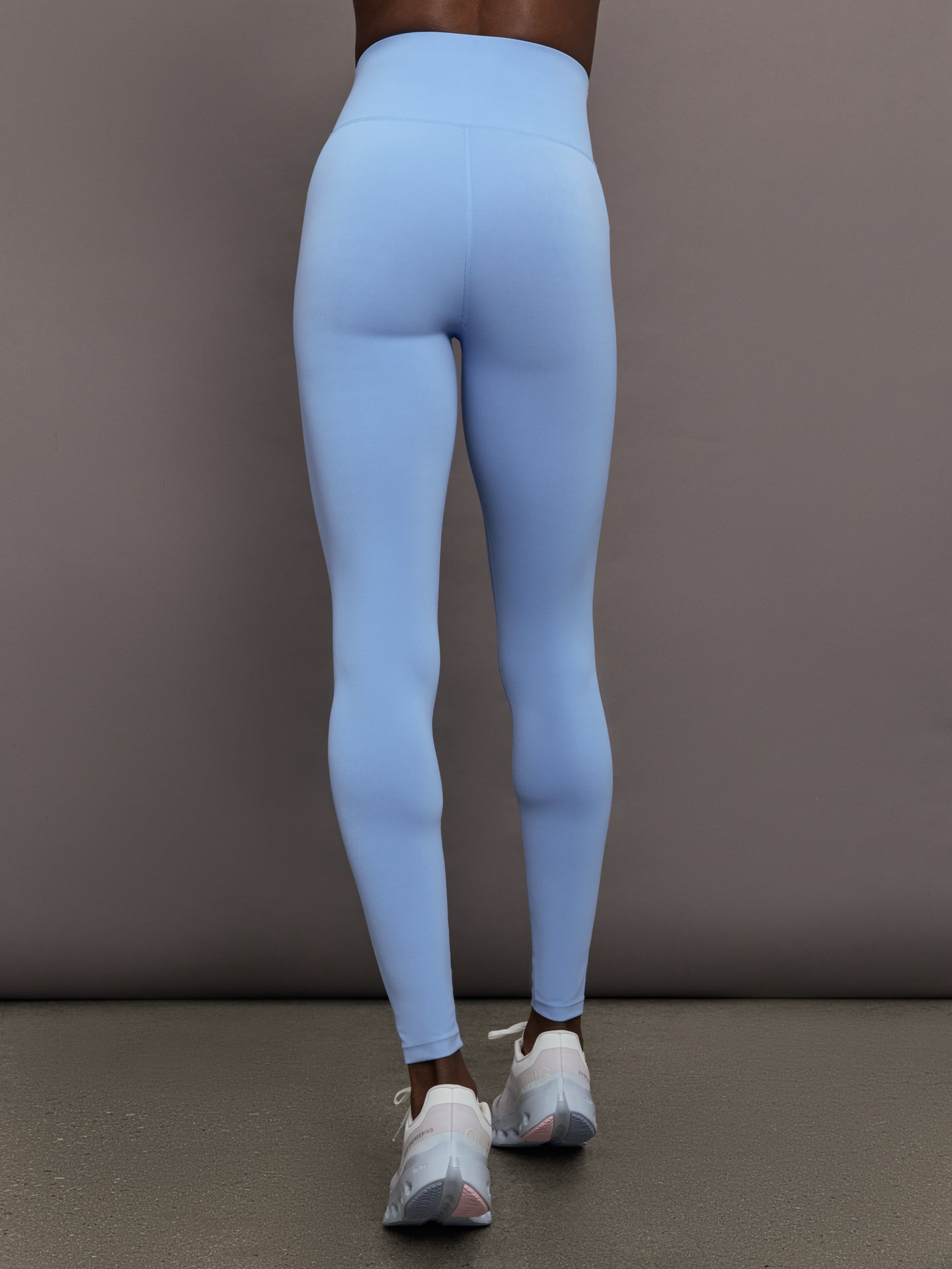 High Rise Full-Length Legging in Diamond Compression - Serenity - Image 4
