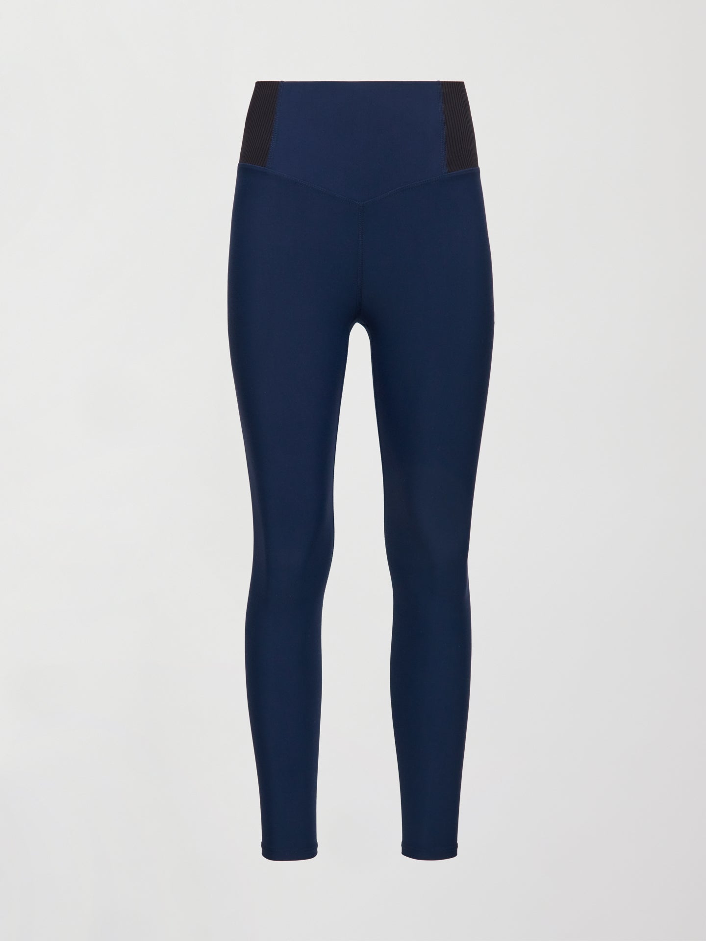 Seamed Legging in Melt - Navy/Black - Image 6