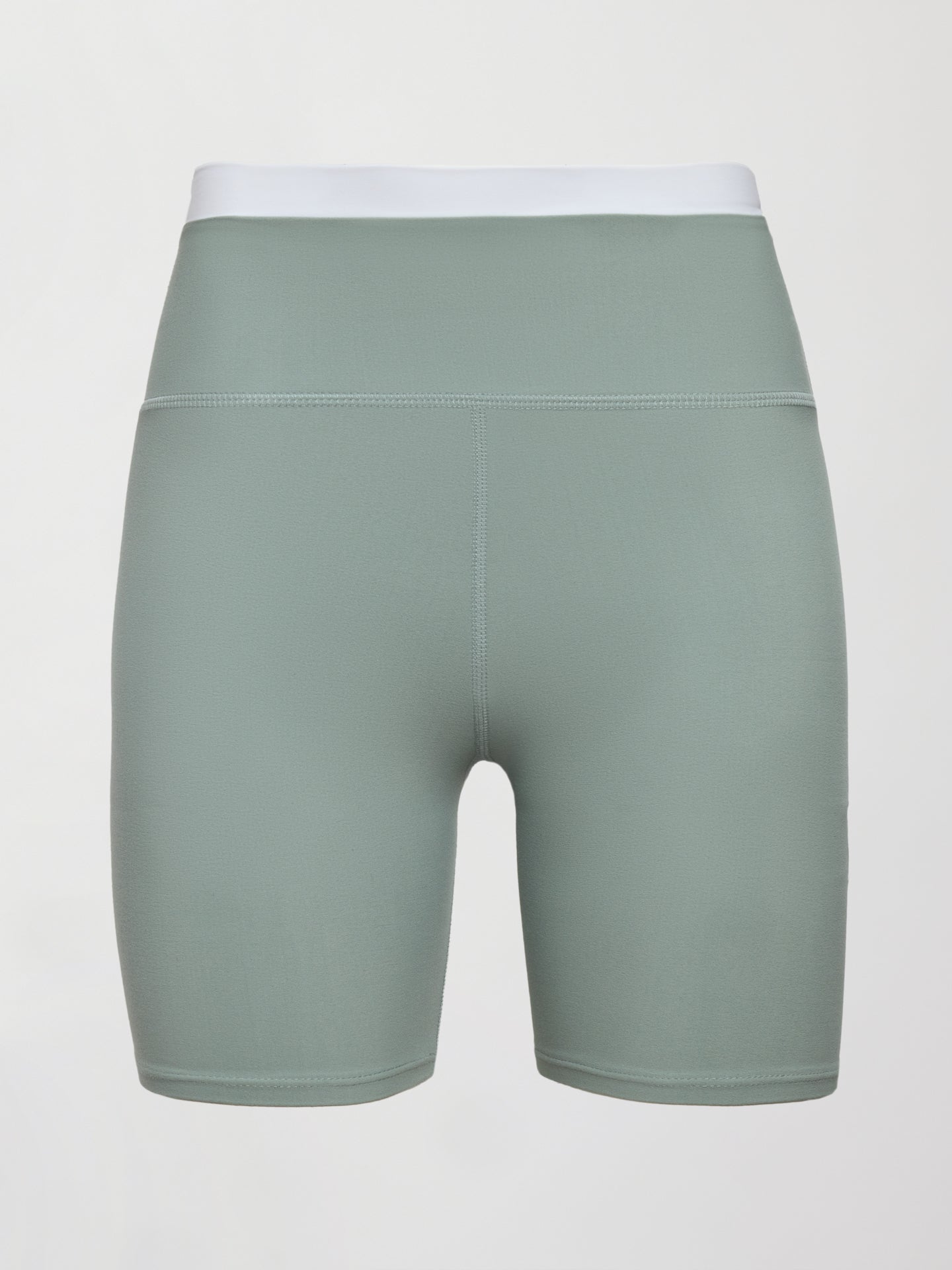 Contrast Melt Biker Short - Sage / White - Image 7