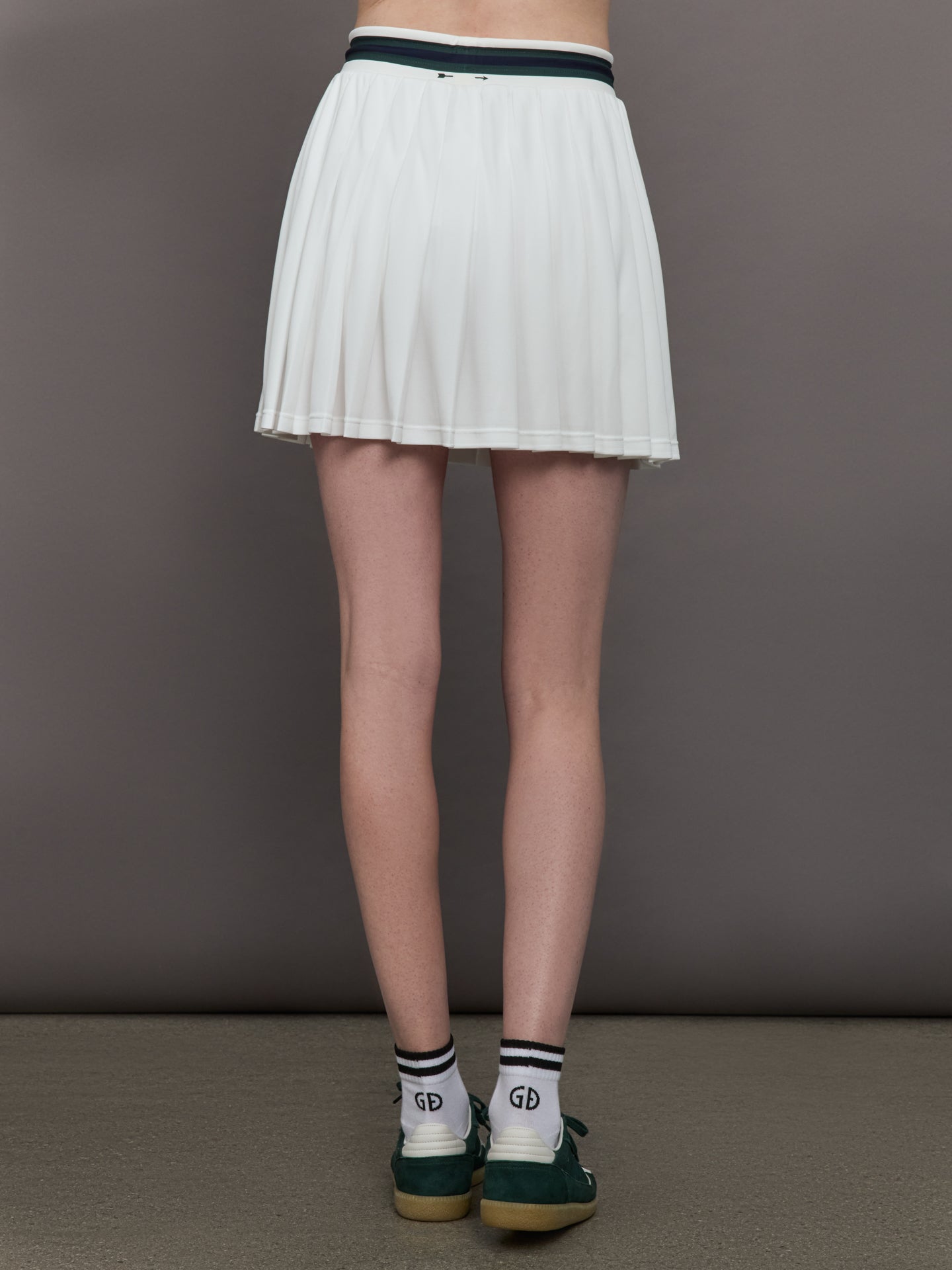 Laver Cadiz Pleated Skirt - White - Image 4