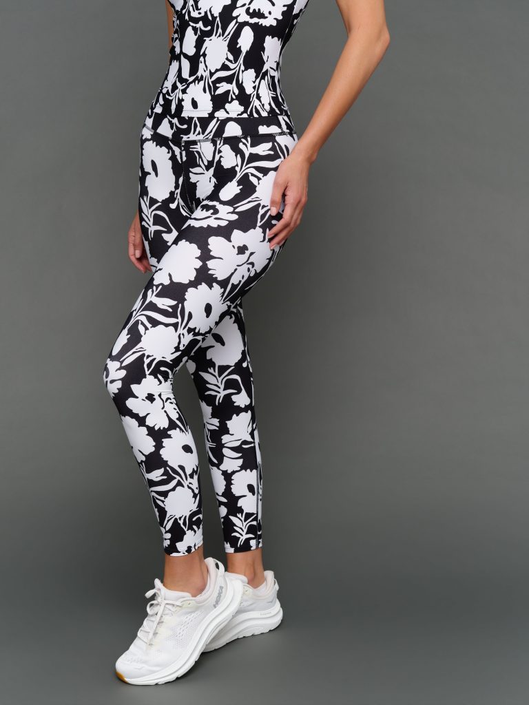 Floral Print Legging in Melt - Floral Print