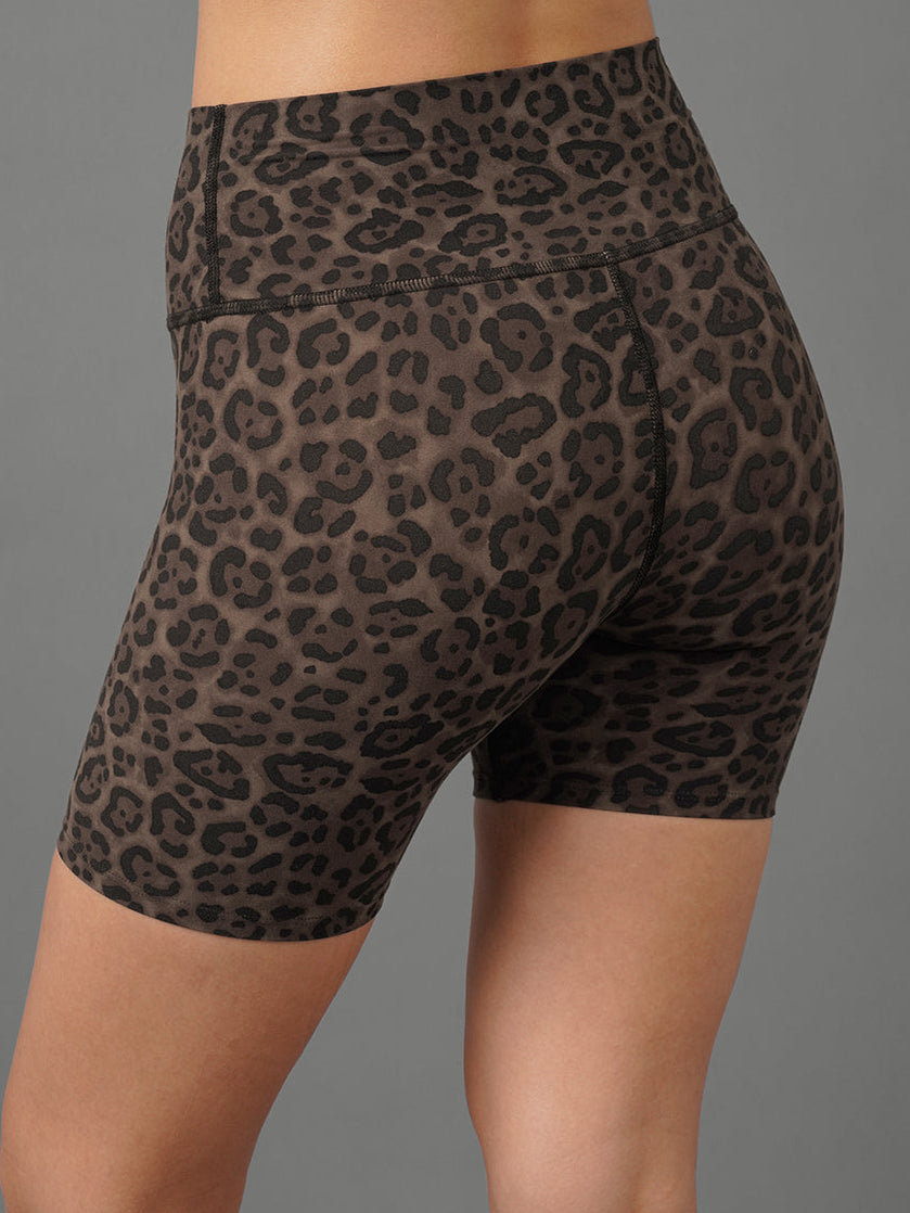 Biker Short in Melt - Leopard Print - Image 5